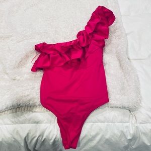 Zara one piece bathing suit NWT